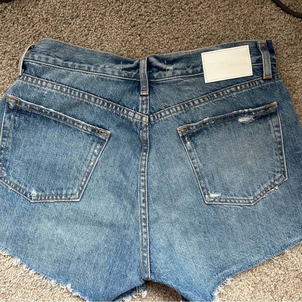 EB denim Jeanette crossover shorts - Picture 5 of 6
